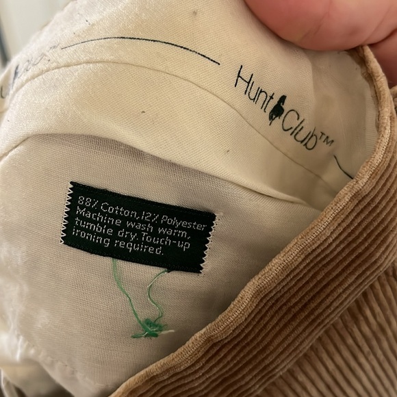 VINTAGE Tan Corduroy Pants - Picture 3 of 3